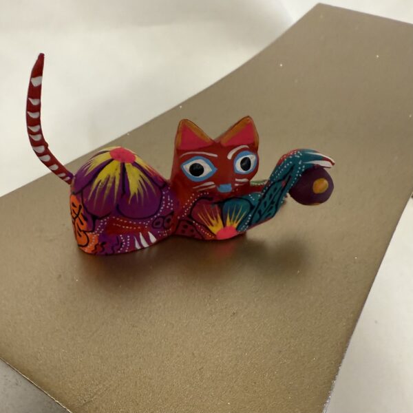 Richly Colored Alebrije Kitty