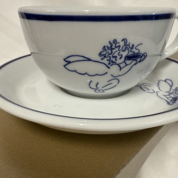 1994 Starbucks Rosanna Cherub Coffee/Teacup and Saucer