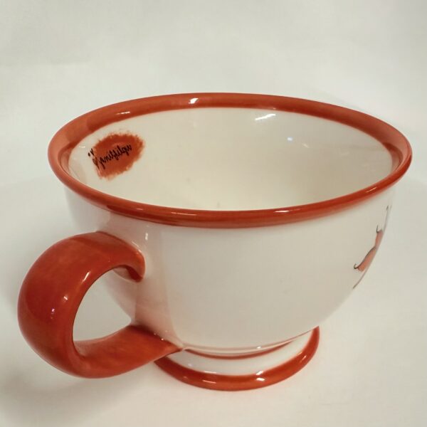 "Uplifting" Starbucks Footed Tiger Lily Coffee/Tea Cup  - Image 3