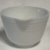 MCM Pyrex Hamilton Beach Milk Glass Mixing Bowl - Image 3