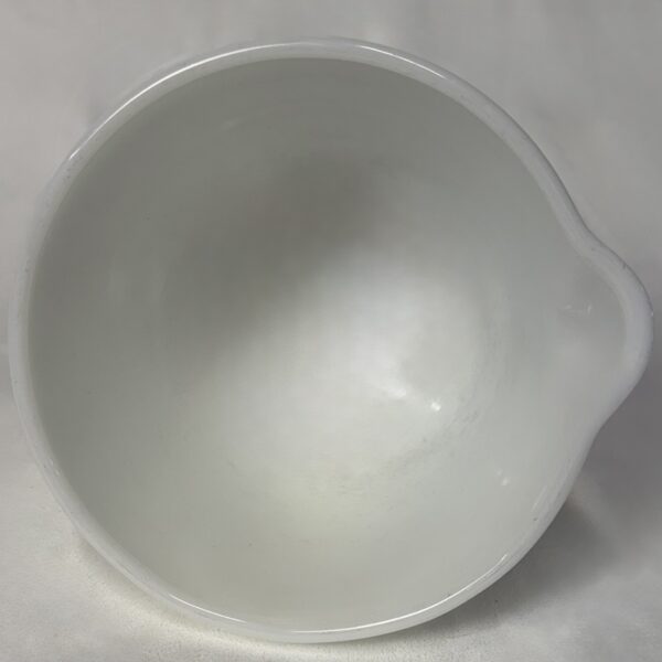 MCM Pyrex Hamilton Beach Milk Glass Mixing Bowl - Image 4