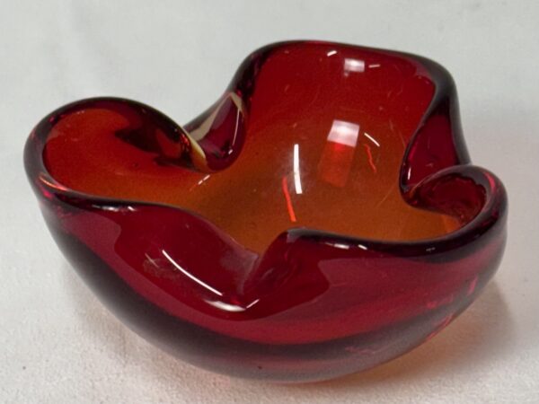 Amberina Ashtray/Trinket Dish - Image 2