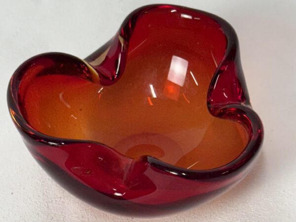 Amberina Ashtray/Trinket Dish - Image 4
