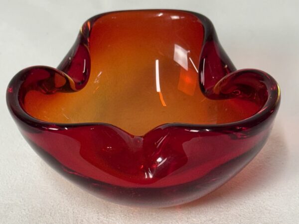 Amberina Ashtray/Trinket Dish - Image 3