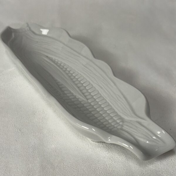 Elegant french porcelain corn holders