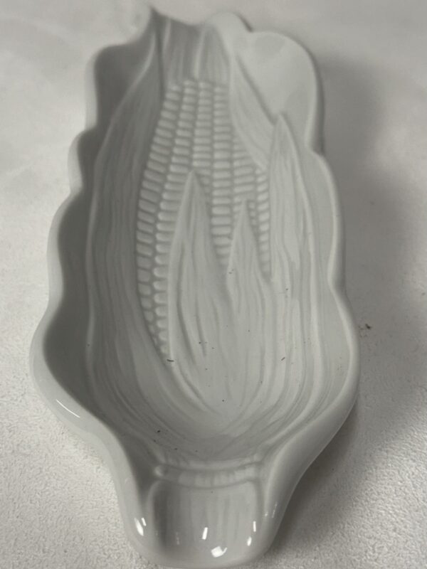 Elegant french porcelain corn holders - Image 2
