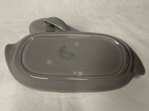 Curvy MCM Casual California Pottery Vernonware Butter Dish - Image 4