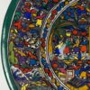Brightly Colored 12-inch Hand-painted Mexican Folk Art   - Image 2
