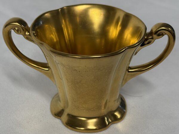 Golden Pickard Open Sugar Bowl - Image 3