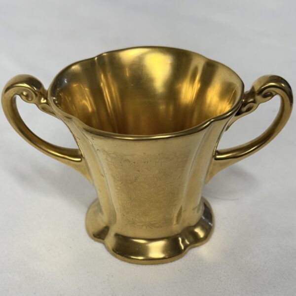 Golden Pickard Open Sugar Bowl