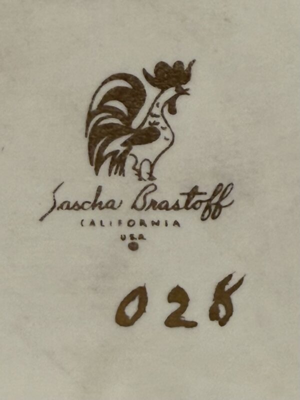 Signed MCM Sascha B Vase - Pick Up Only - Image 2