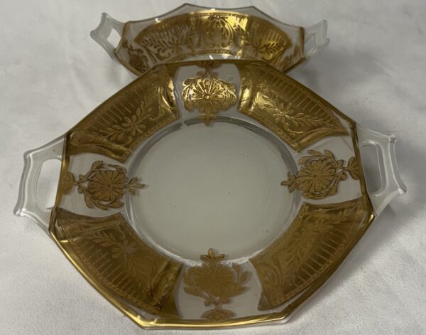 Opulent French Opaline Serving/Trinket Dish - Image 2