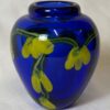 Hypnotic Heavy Cobalt Paperweight Vase
