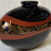 Dale Tiffany Curvy Favrile Hand-Blown Vase - Image 4