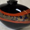Dale Tiffany Curvy Favrile Hand-Blown Vase - Image 3