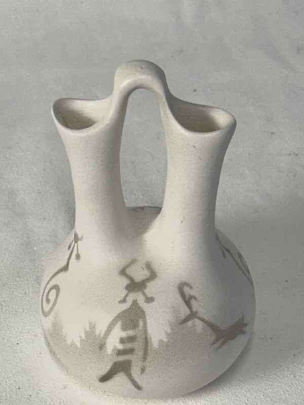 Hozoni Navajo Ancient Shadows Wedding Vase - Image 2