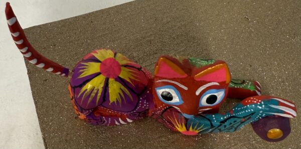 Richly Colored Alebrije Kitty - Image 4