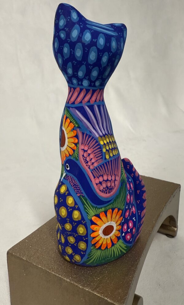 Mexican Folk Art Kitty Cat - Image 5