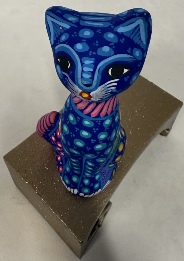 Mexican Folk Art Kitty Cat - Image 2