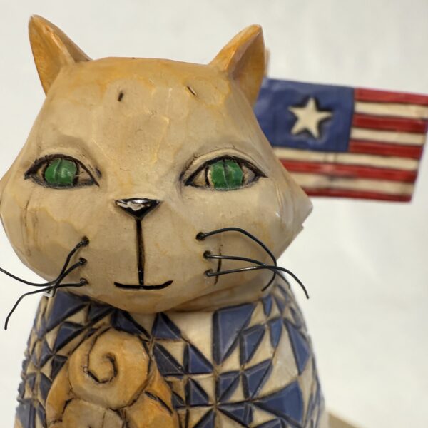 Jim Shore freedom kitty