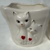 Pair of Pic 'n' Save Kitty MCM Planters