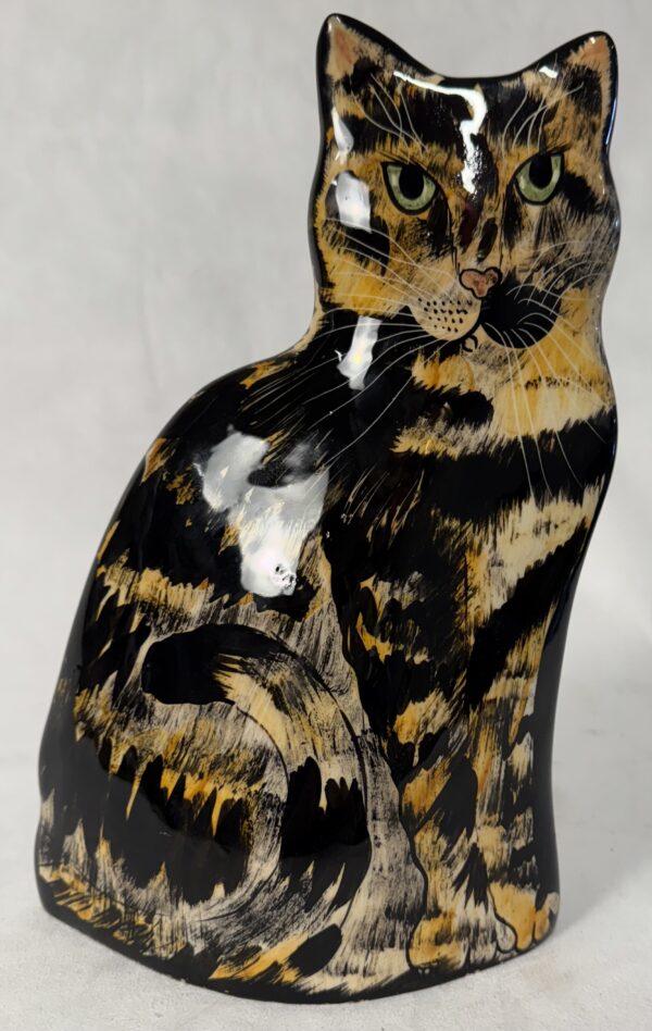 Signed Green-eyed Cats by Nina Vase - Image 8