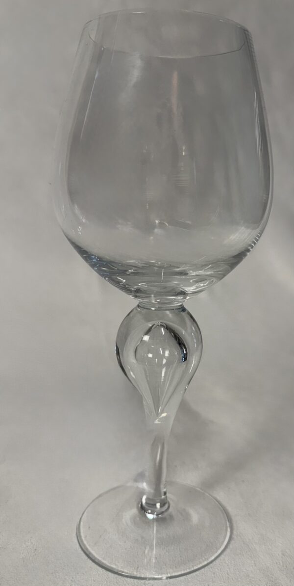 Sophisticated Sasaki Handblown Glass Goblets - Image 2