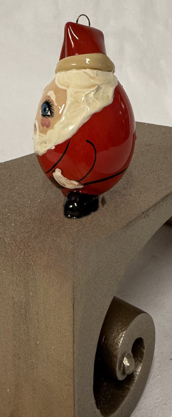 Santa "Eggspressions by Paula"  Figurine by Paula Kimbrough - Image 4