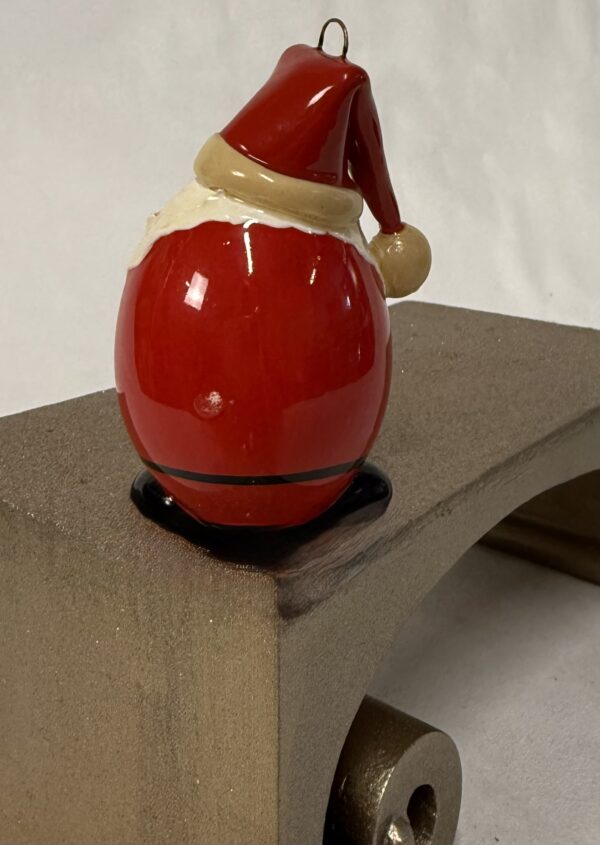 Santa "Eggspressions by Paula"  Figurine by Paula Kimbrough - Image 6