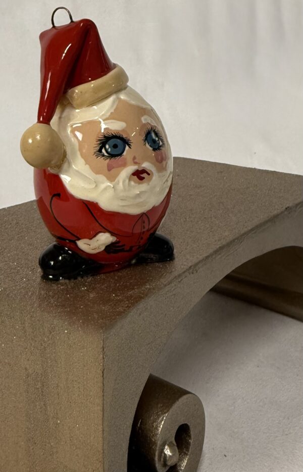 Santa "Eggspressions by Paula"  Figurine by Paula Kimbrough - Image 5