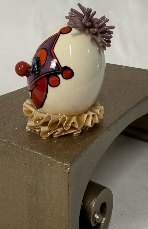 Purple-haired clown by "Eggspressions by Paula" - Image 3
