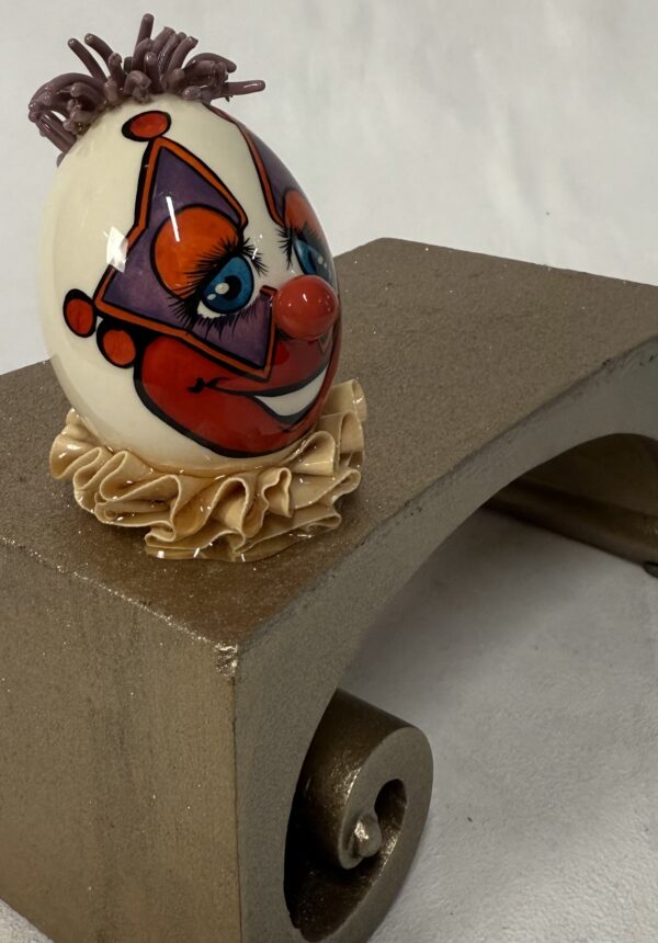 Purple-haired clown by "Eggspressions by Paula" - Image 2