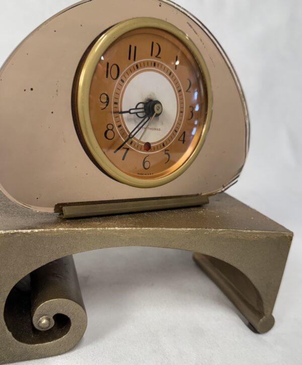 Seth Thomas Sequin Art Deco Clock c1940 - Image 2