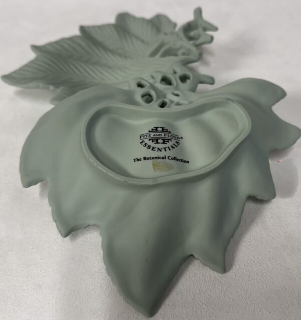 Decorative Fitz and Floyd  Celadon Green Leaves - Image 2
