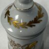 French Gold&White Limoges Porcelain Apothecary Jar - Image 2
