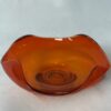 Vibrant Viking Glass Pretty Persimmon Bon Bon Bowl - Image 5