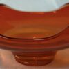 Vibrant Viking Glass Pretty Persimmon Bon Bon Bowl - Image 4