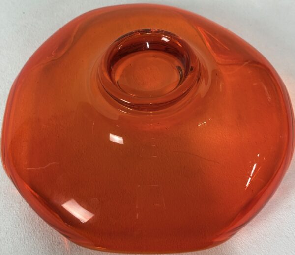 Vibrant Viking Glass Pretty Persimmon Bon Bon Bowl - Image 2