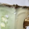 Green sweetheart pitcher with pretty pink flowers - Image 2