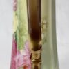 Green sweetheart pitcher with pretty pink flowers - Image 7