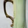 Green sweetheart pitcher with pretty pink flowers - Image 6