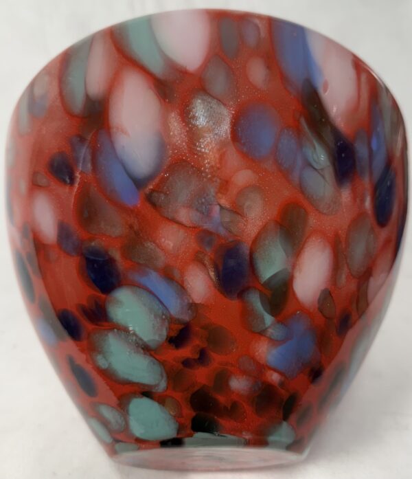 Italian Maestri Vetrai Mouth-Blown Art Glass Vase - Image 5