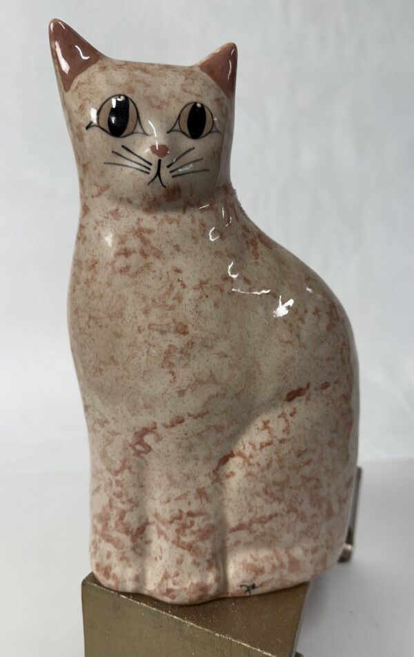 Signed Freckles the doe-eyed cat by Karen Winchester - Image 2