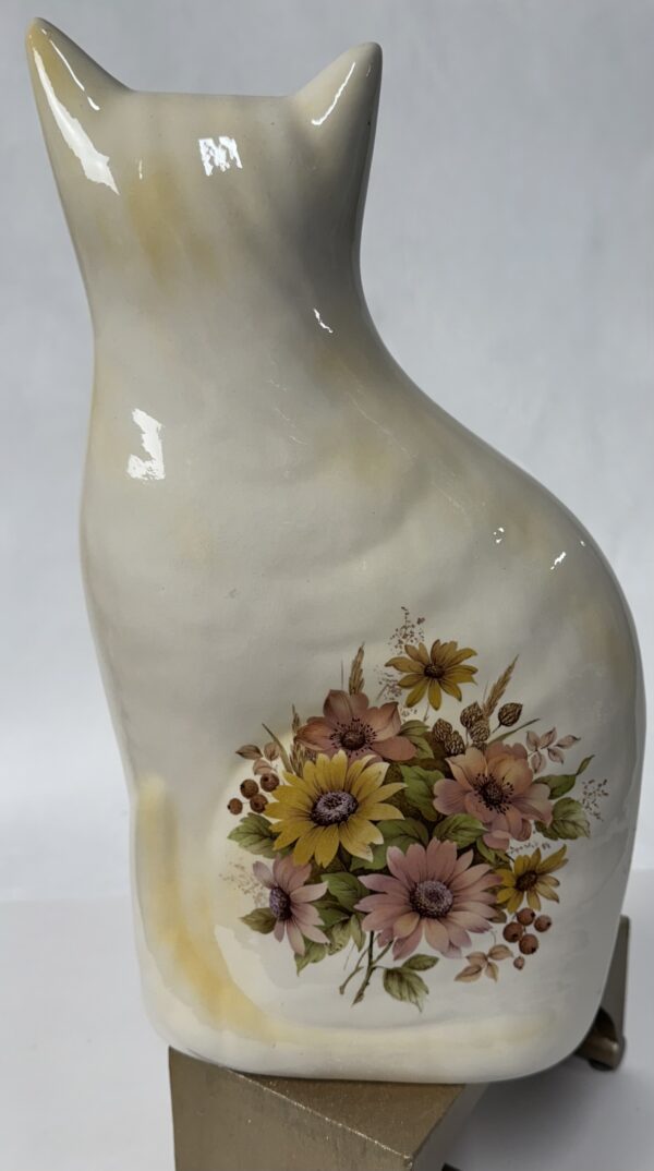 Life-size Floral Kitty Stands Tall - Image 5