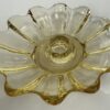 Celestial Sun Gold Fostoria Floral/Star Candlestick Holders - Image 2