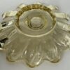 Celestial Sun Gold Fostoria Floral/Star Candlestick Holders - Image 4