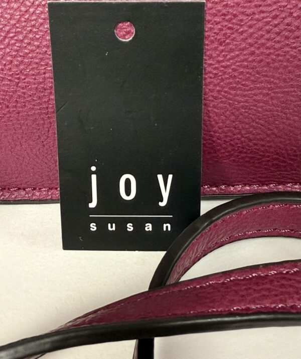 Joy Susan Convertible Fuchsia Mini-Crossbody Wristlet Purse - Image 7