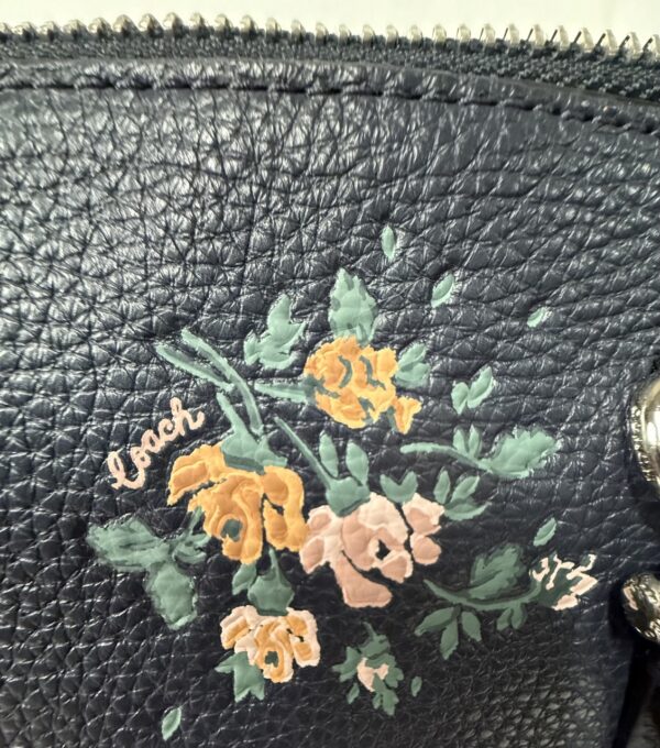 New Coach Prairie Satchel With Rose Bouquet Print - Image 3