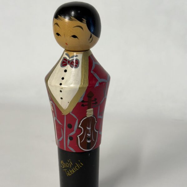 Hand-crafted Shoji Tabuchi Kokeshi Doll - Image 4