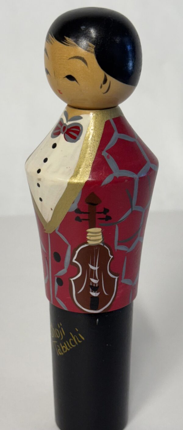 Hand-crafted Shoji Tabuchi Kokeshi Doll - Image 2